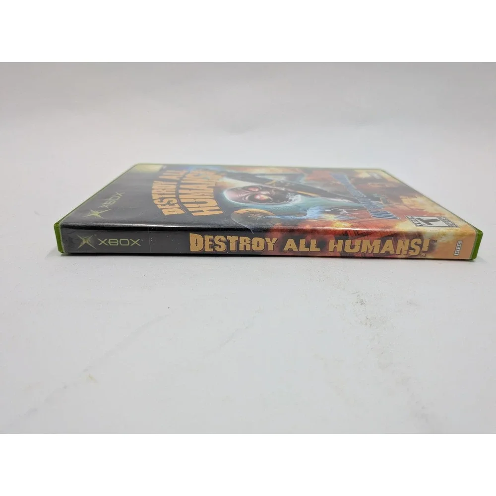 Destroy All Humans! Microsoft Xbox Original 2005 CIB Alien Action Game THQ